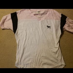 Victorias Secret PINK football tee